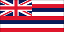 Hawaii map logo - Hawaii state flag